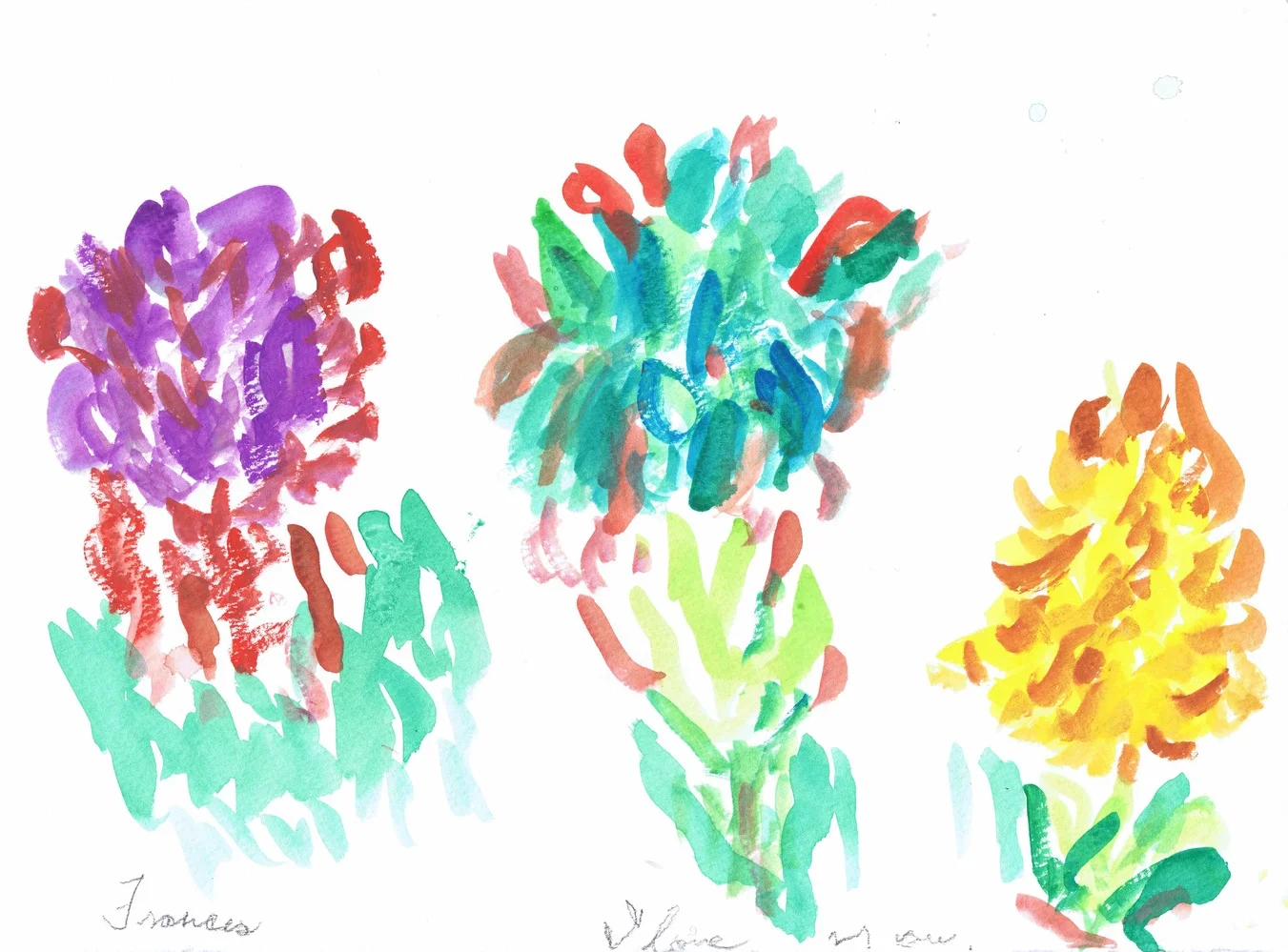 Beautiful Flowers by Frances LaSala The epitome of an Italian grandma. You know the type: tiny - but a mighty force to be dealt with. But oh, when she loved, she showered it upon you like you were the only one in the room! She'd kiss
