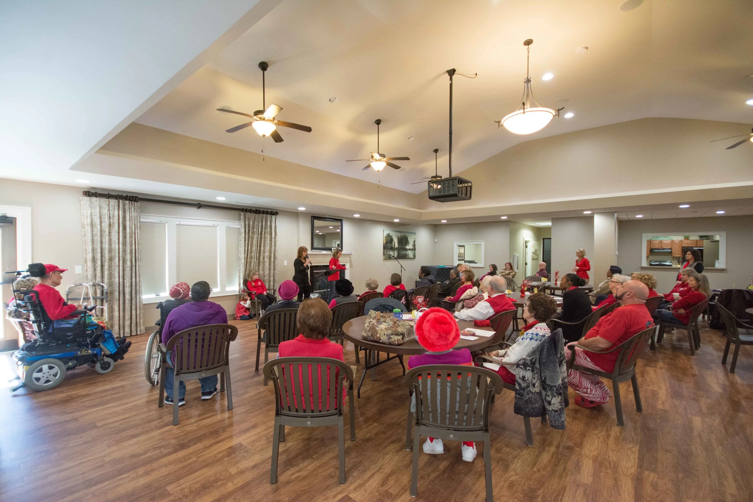 The DayBreak Program for Seniors meets on Tuesdays at Byron & Jim's Place. click to enlarge