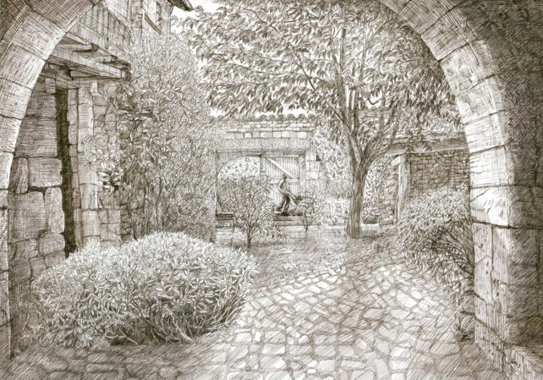 French Courtyard