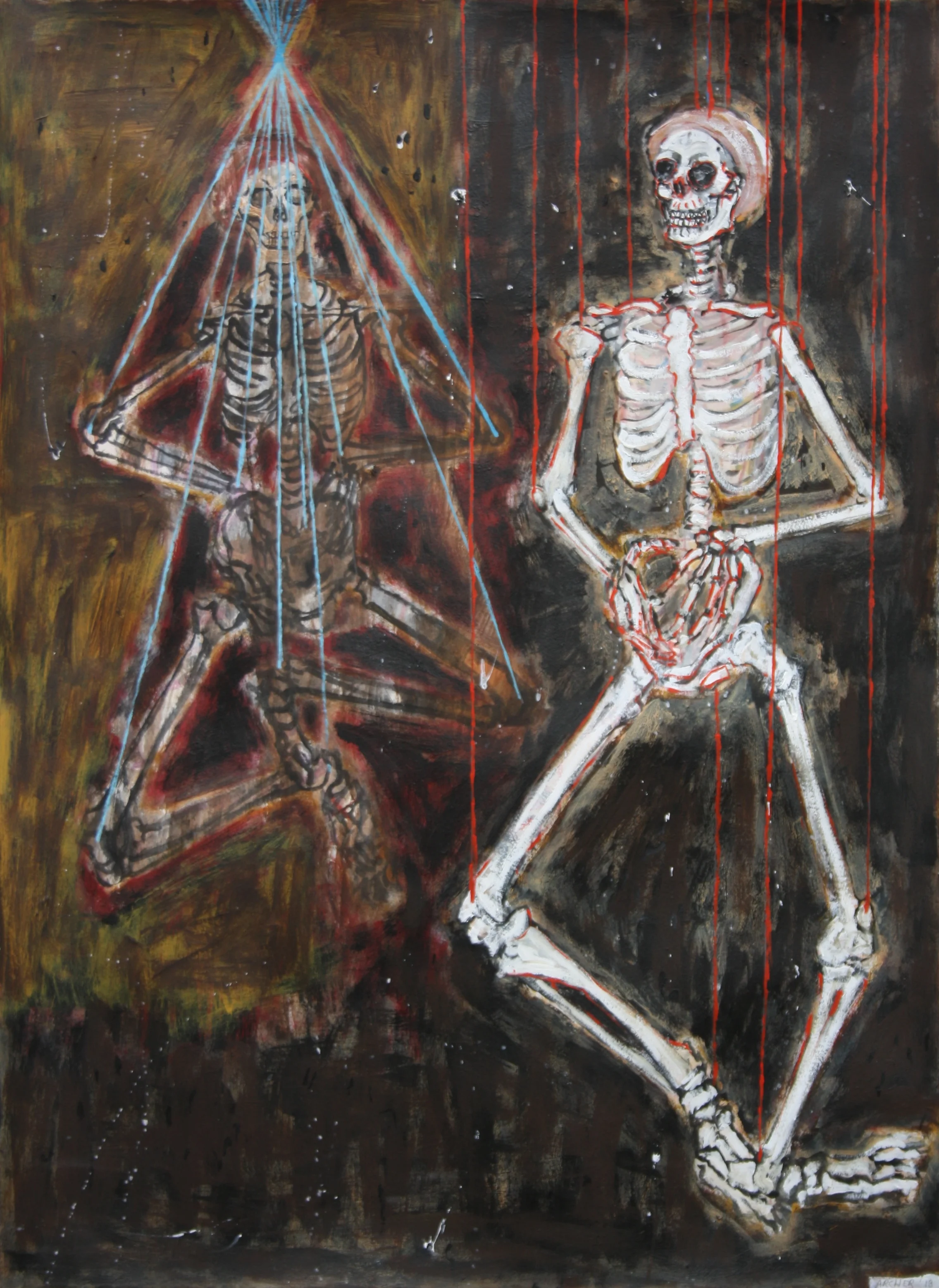 Skeletons All Strung Up