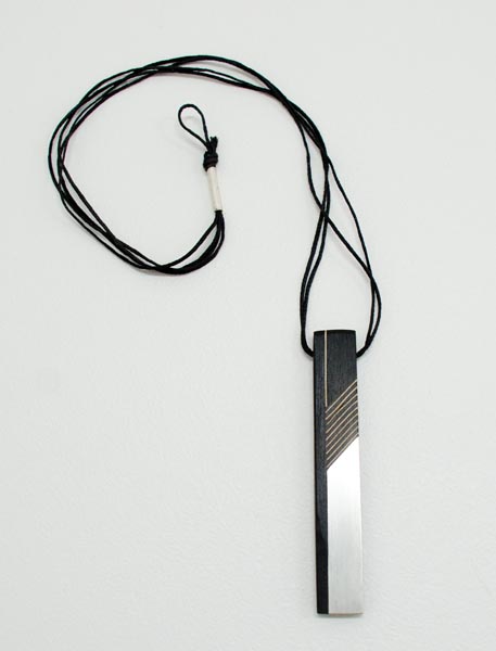 Wood and Silver Pendants