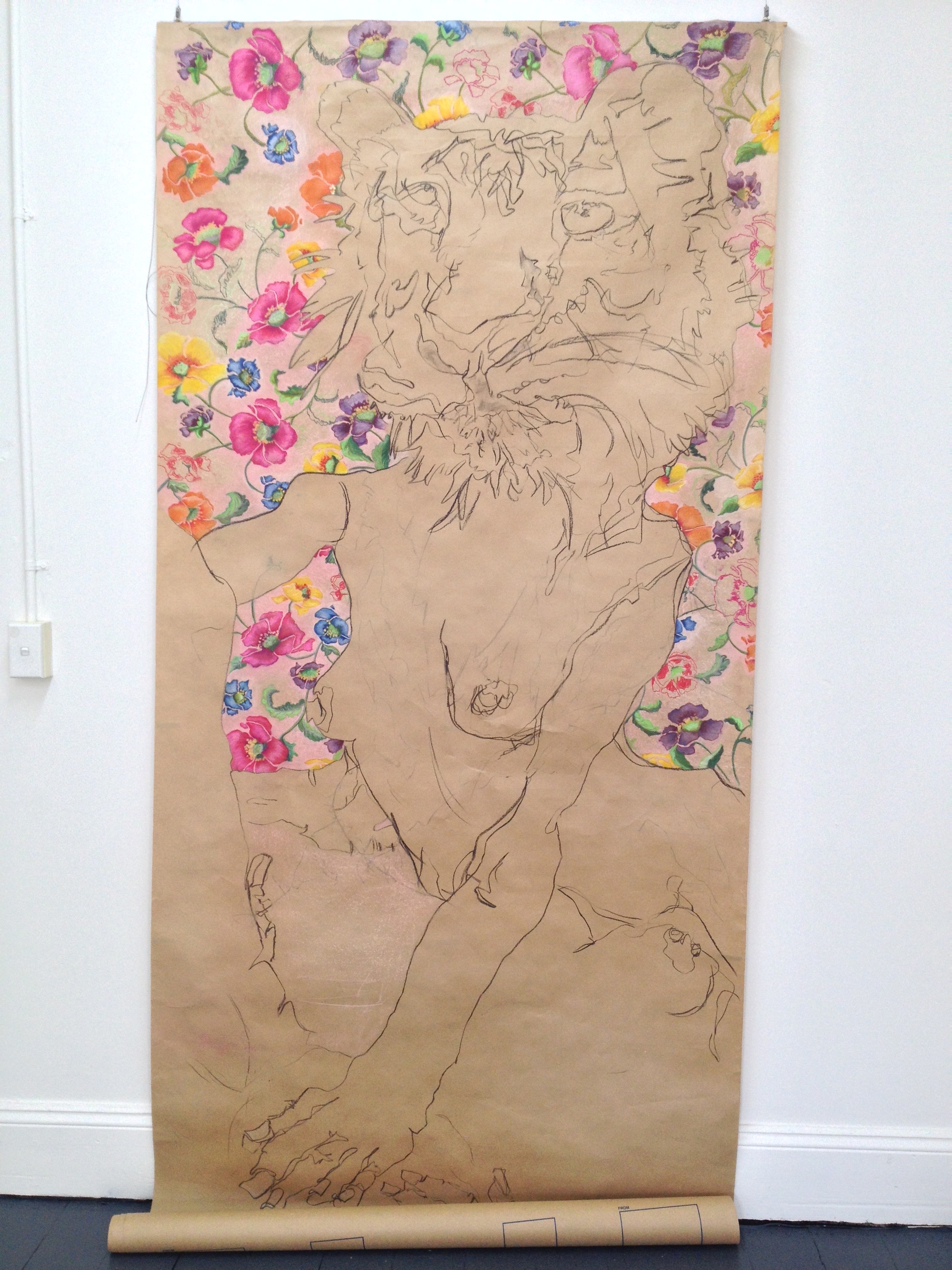 Tigress; Portrait of a Lady (unfinished) - after Klimt