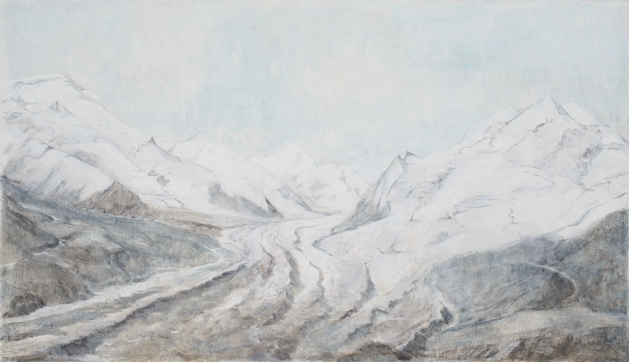 Kyatrak Glacier as seen in 1921