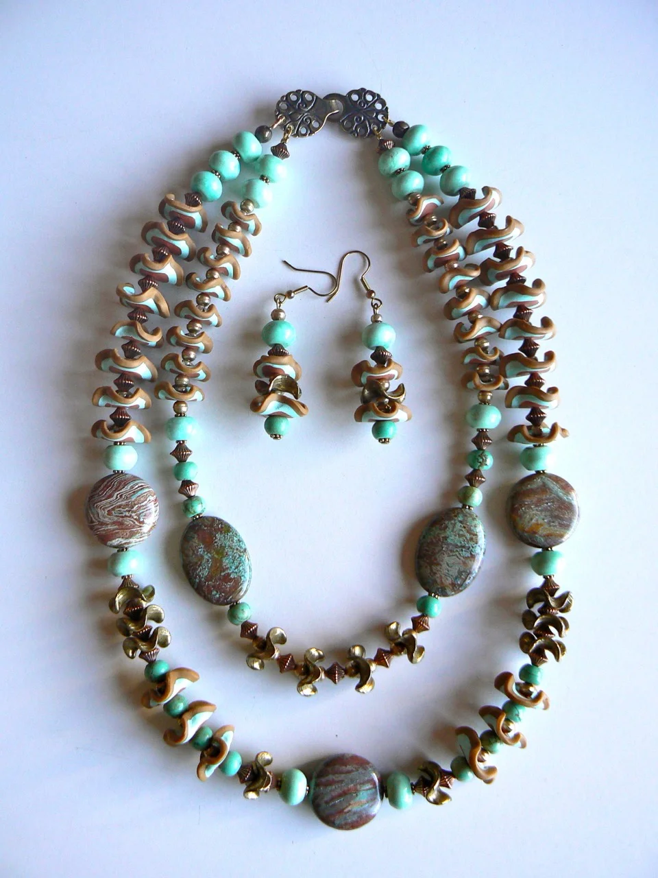 38 N:P&E:R set 2016 polymer clay,imperial turquoise,turquoise,cast&plated pewter.jpg