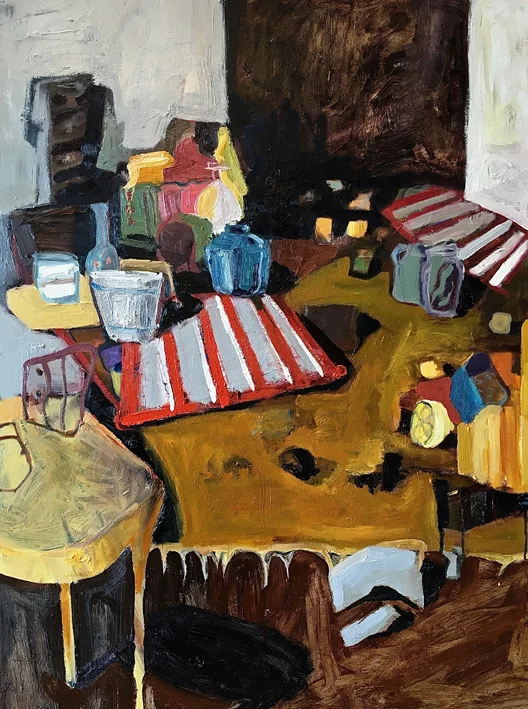 Still Life with a Yellow Table