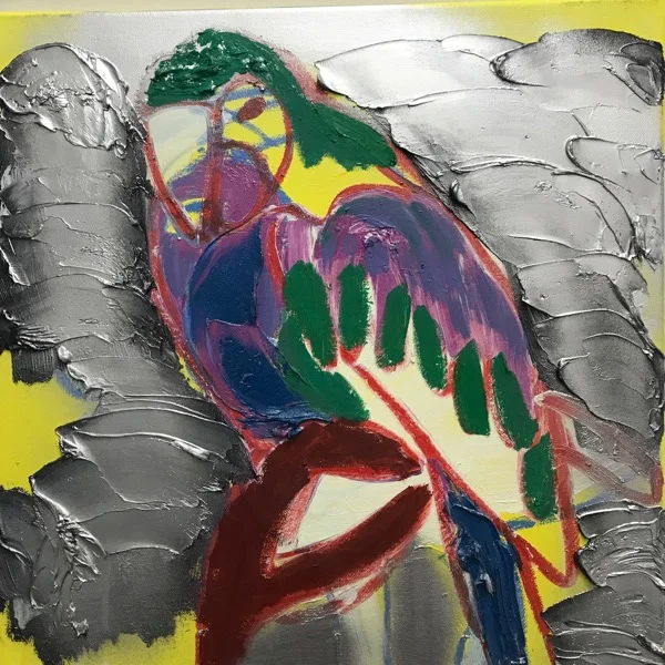 Parrot with Silver
