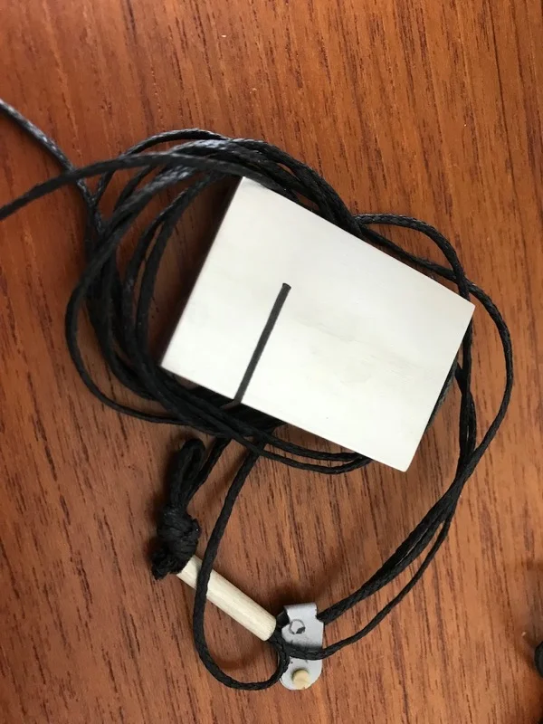 Wood and Silver Neckpieces