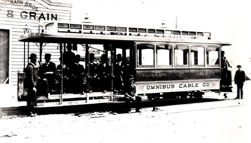Omnibus Railroad and Cable Company streetcar
