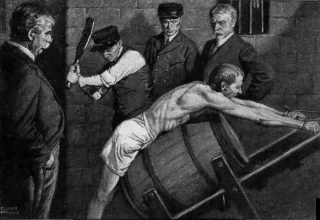 Image credit: Julian Leavitt, "The Man in the Cage," 1912. Courtesy of Wikimedia Commons. 