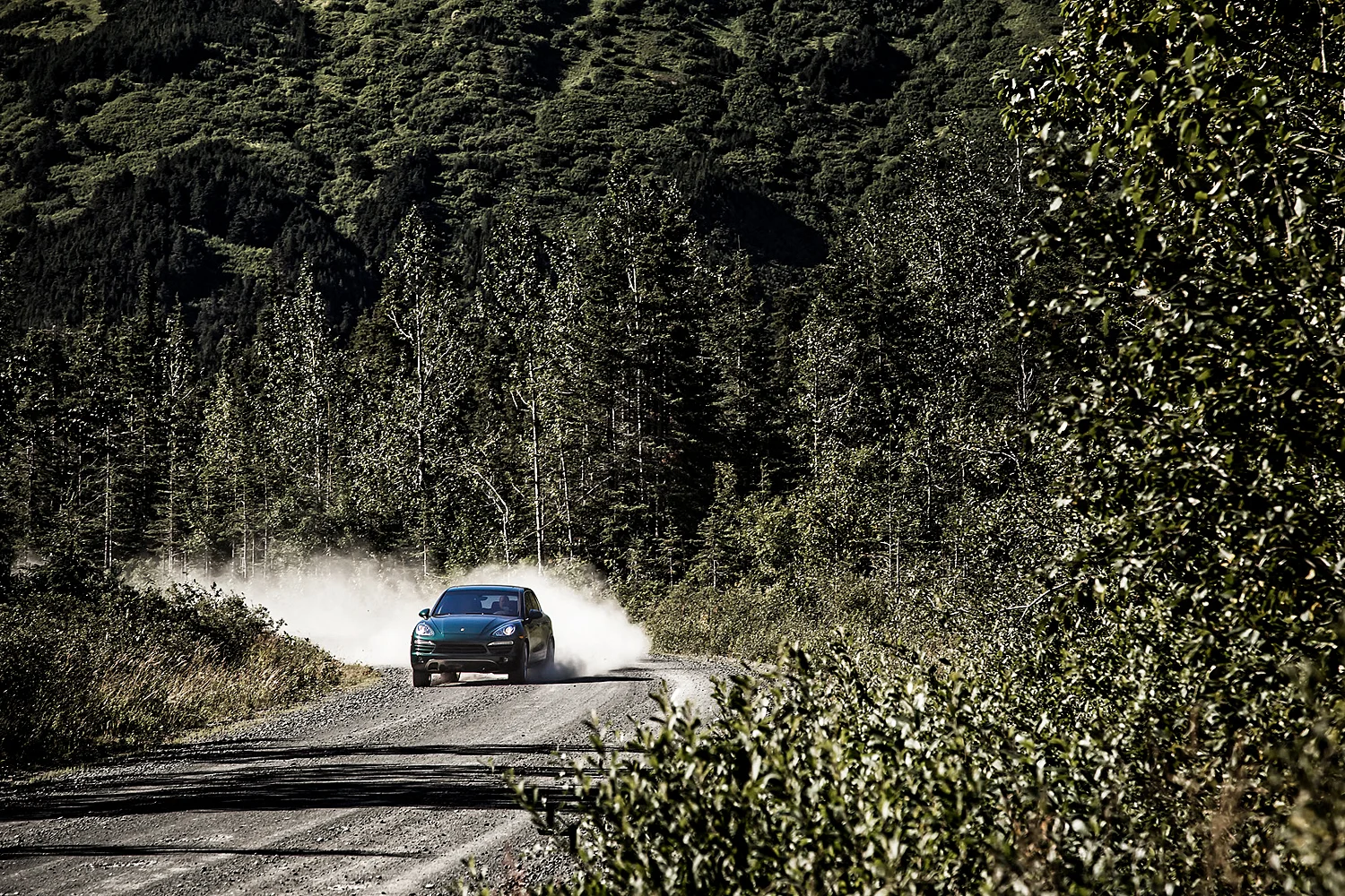  Porsche Cayenne Diesel  Client: Porsche Cars North America  Location: Seward,Alaska 
