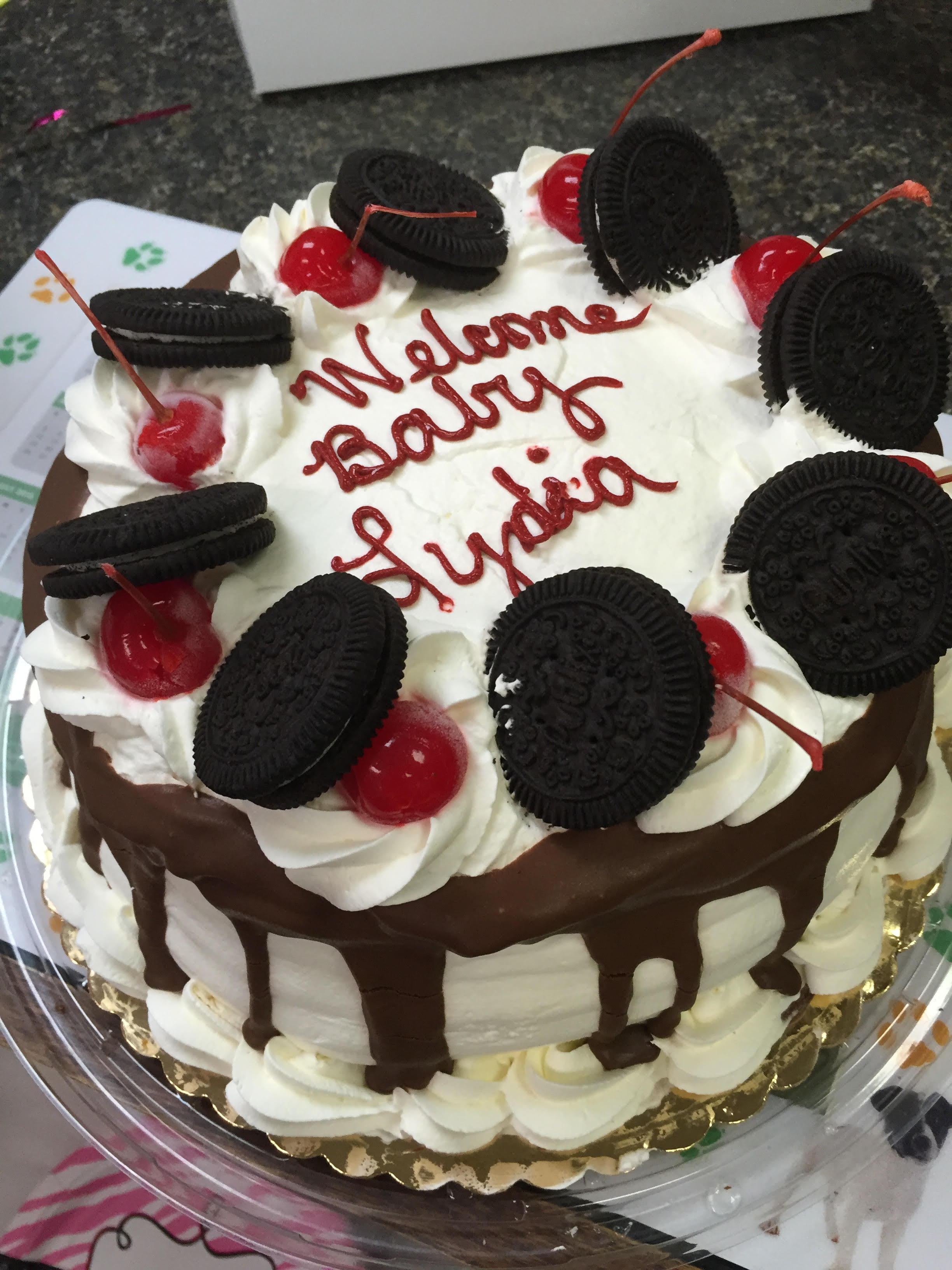 We hold baby showers for our staff members too!
