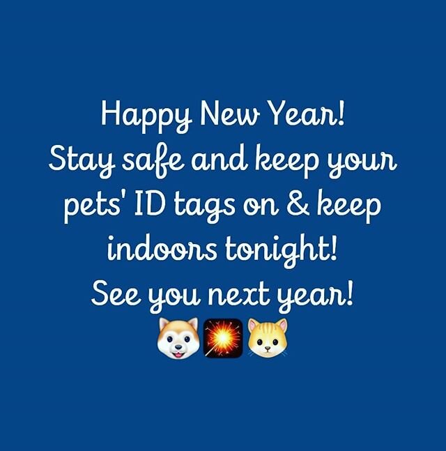 Stay safe everyone #happynewyear #staysafe