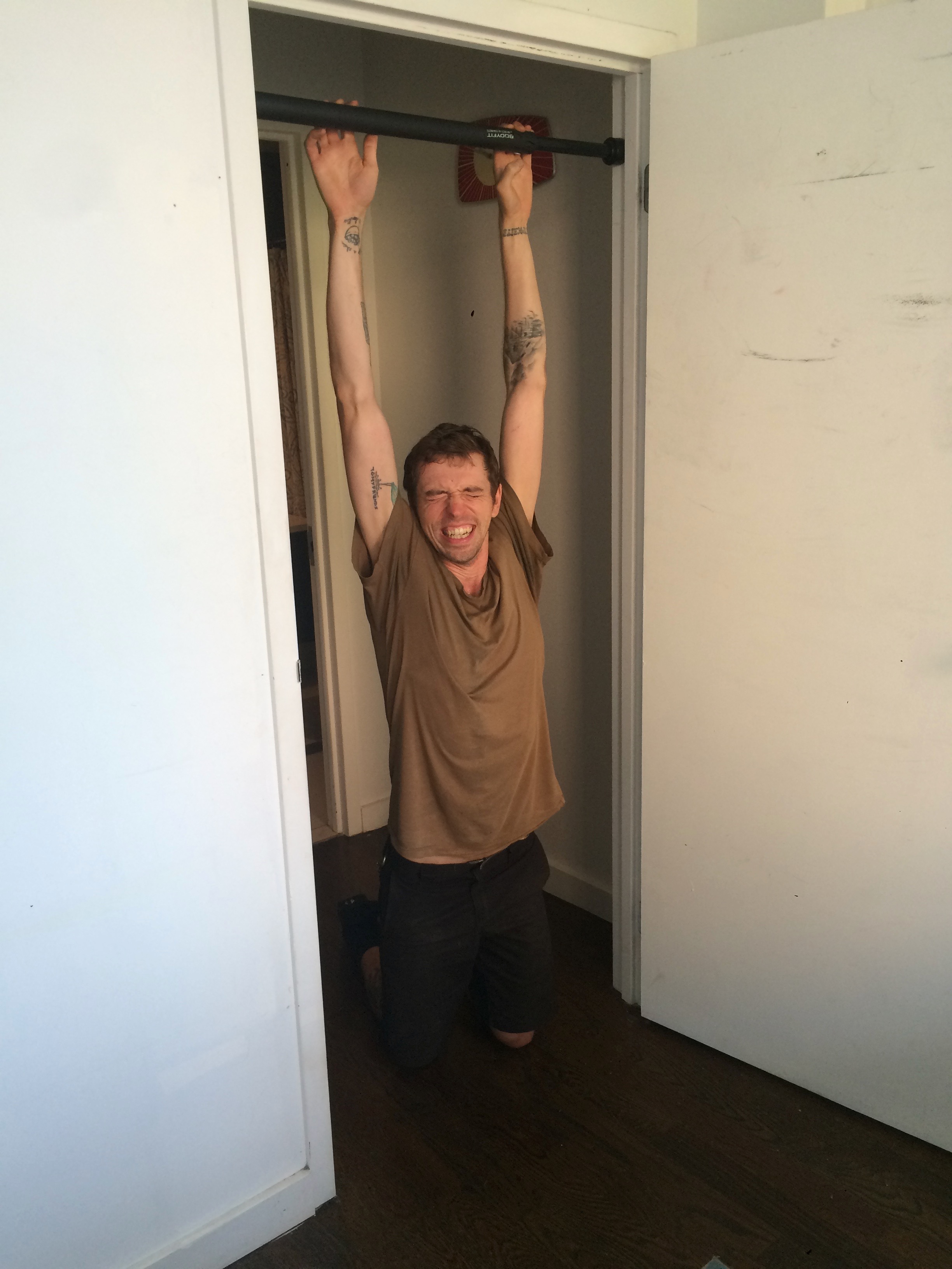 We hired the longest man in the business just to make sure there’s nothing left behind on the top shelf of your closet