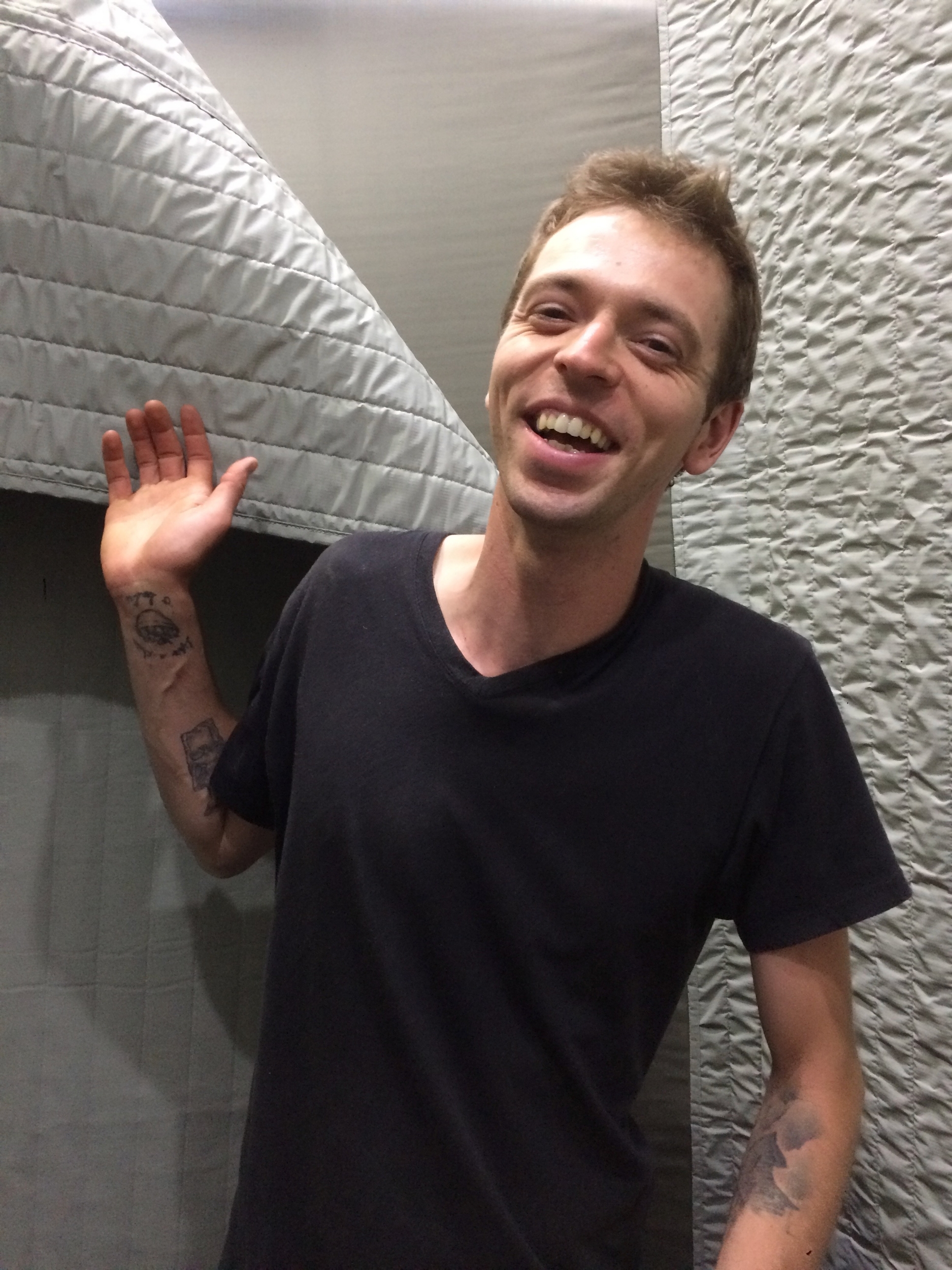 When we’re alone in the elevator, that’s when the magic happens