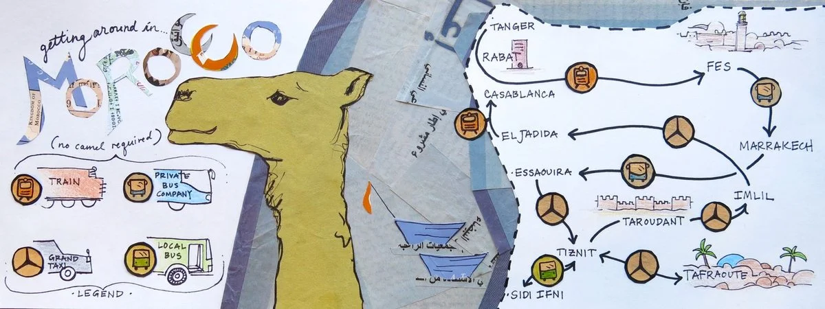 Map by Donna Zhevni 
