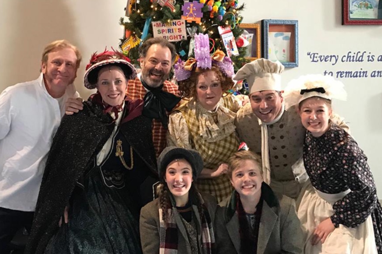 The cast of DCT’s Magic Tree House at Children’s Health