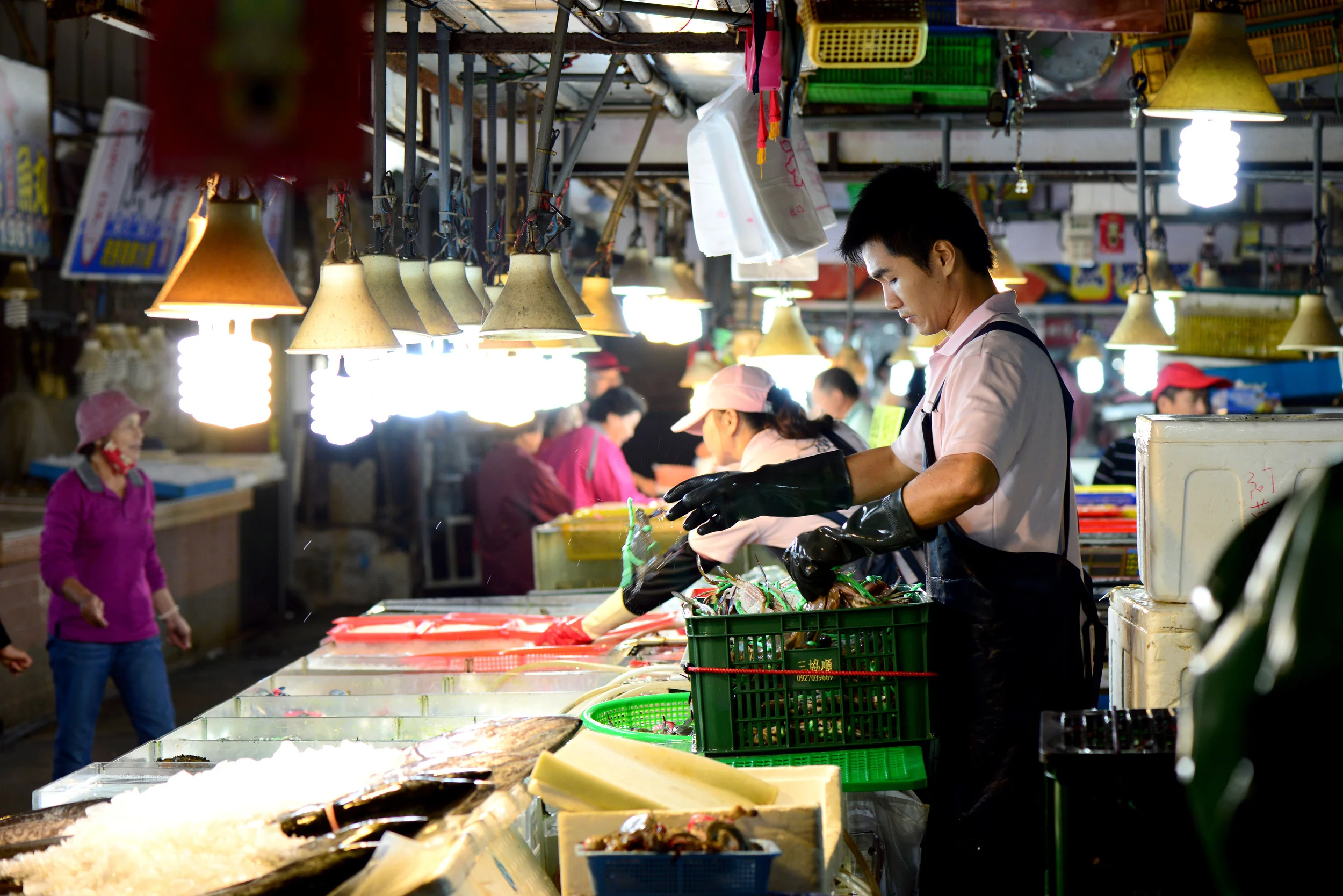 Ke Tzu Liao market in Taiwan
