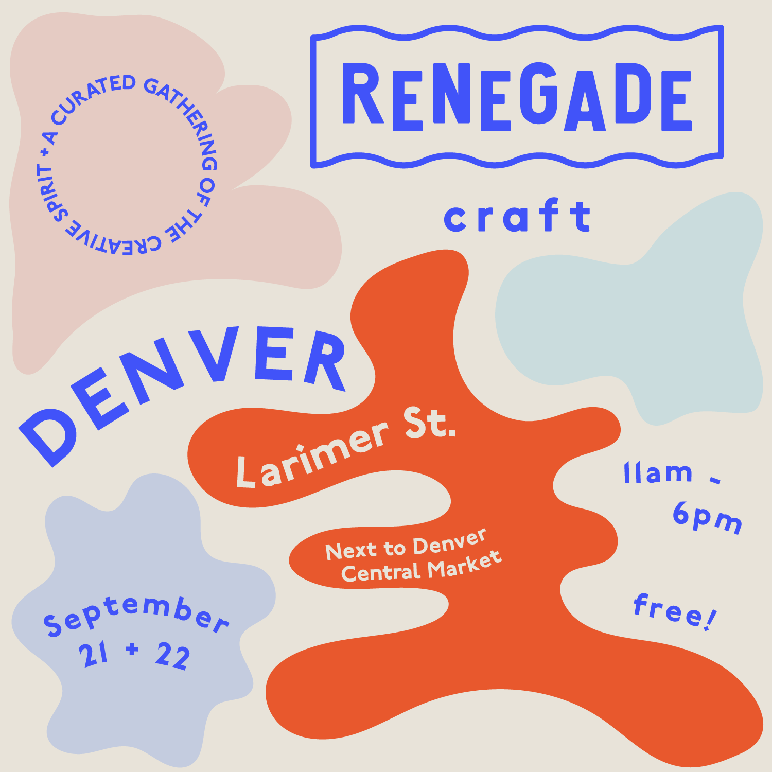 RSVP to Denvers Renegade Craft Fair on Facebook HERE