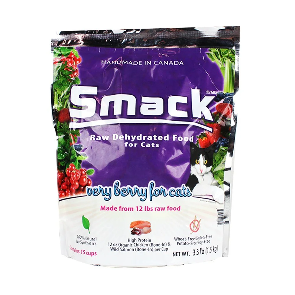 Smack Organic Crunchy Raw Dehydrated Cat Food 