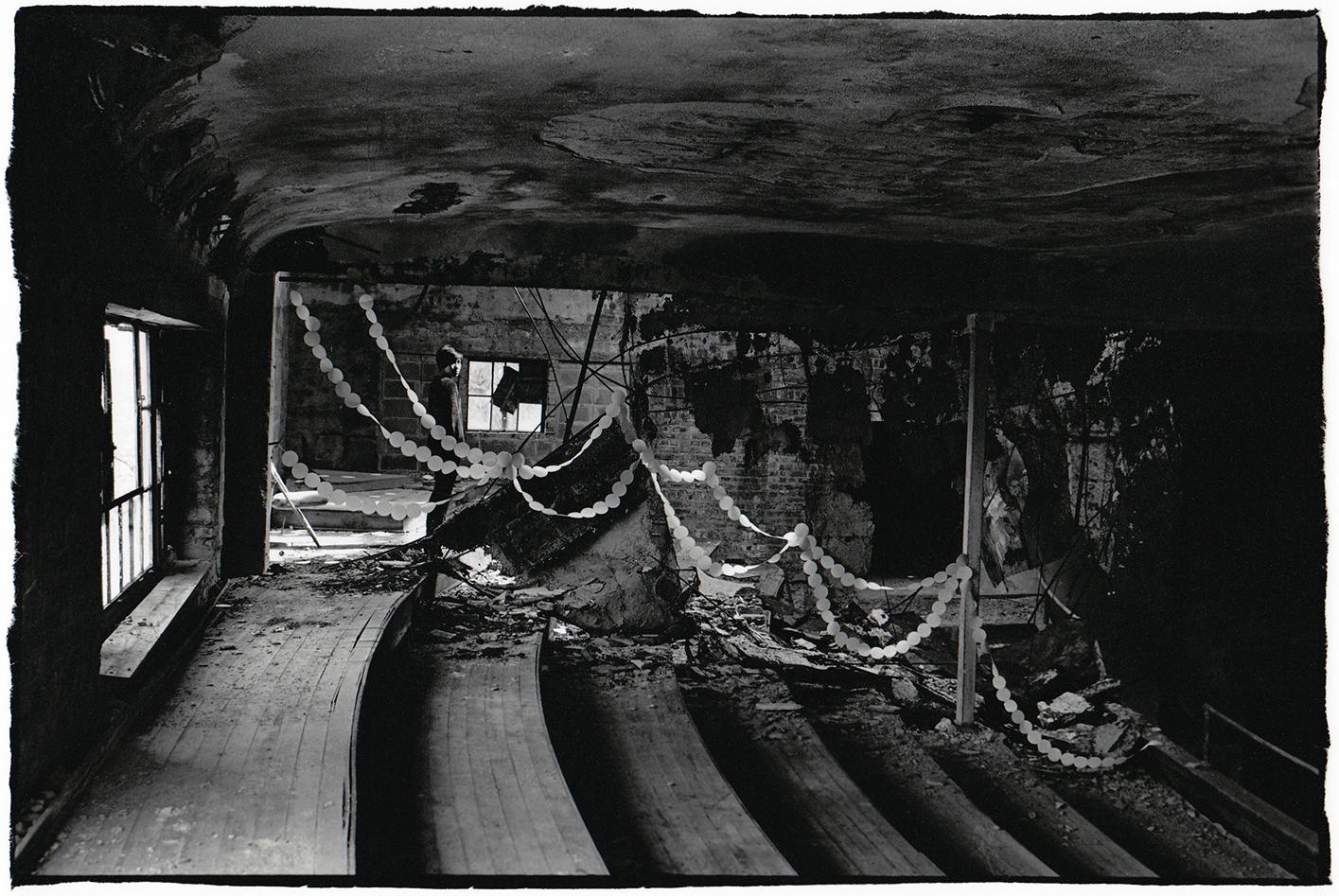 Cutting Out a Space , 2011. Series of 10 silver gelatin prints, 11x14 in. View full series