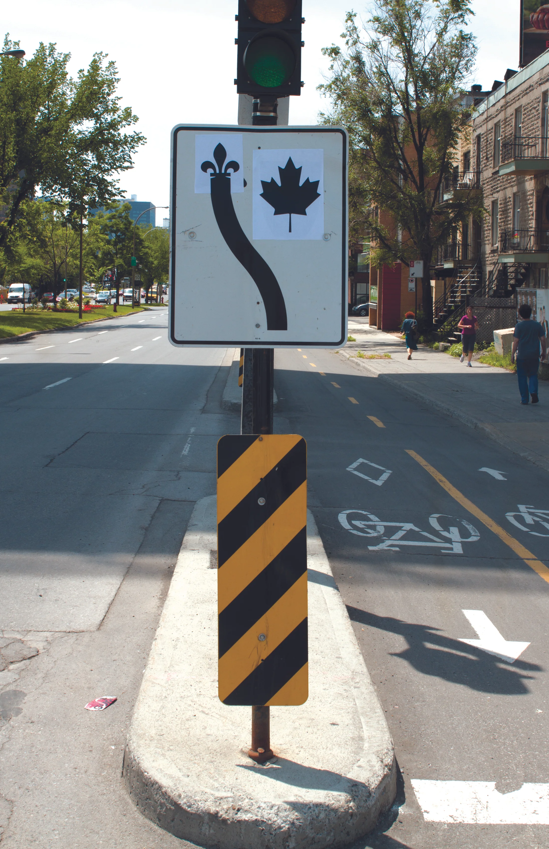 Simon Beaudry, Signalisation détournée 1, 2015