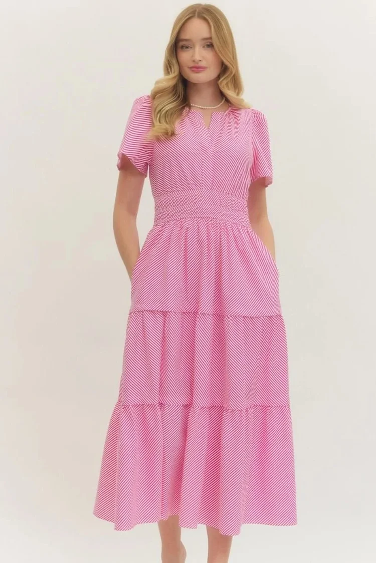 green emerald velvet dress Pinkblush Pink V-Neck Long Sleeve Fitted Maternity Maxi Dress Large