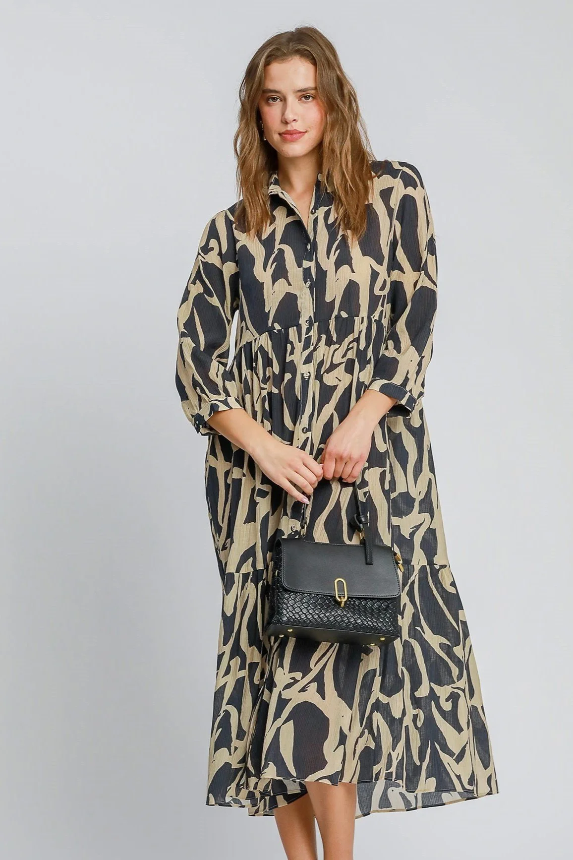 my panda bicolored maxi dress 