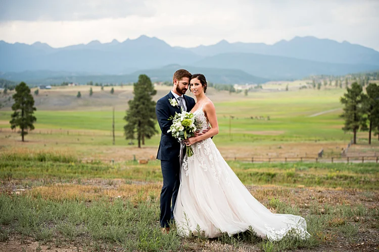 Wedding portrait from Lauren Cherie Photography’s New Mexico wedding portfolio