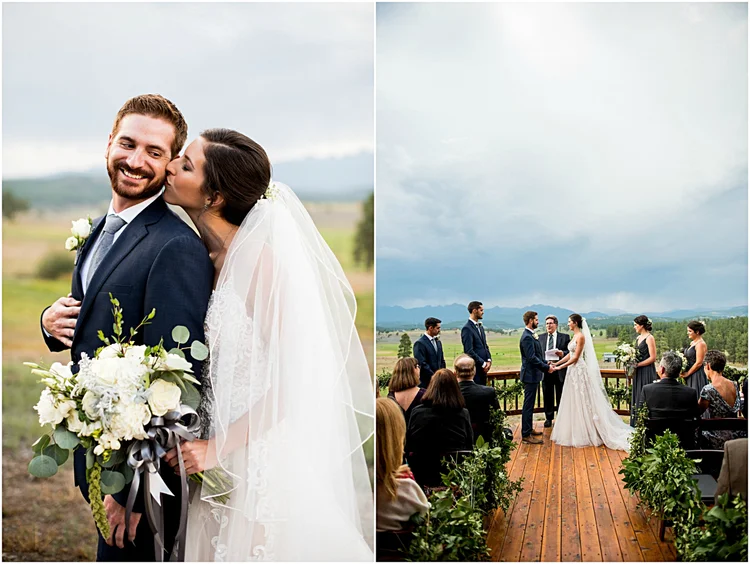 Wedding photography collage by Lauren Cherie Photography in New Mexico