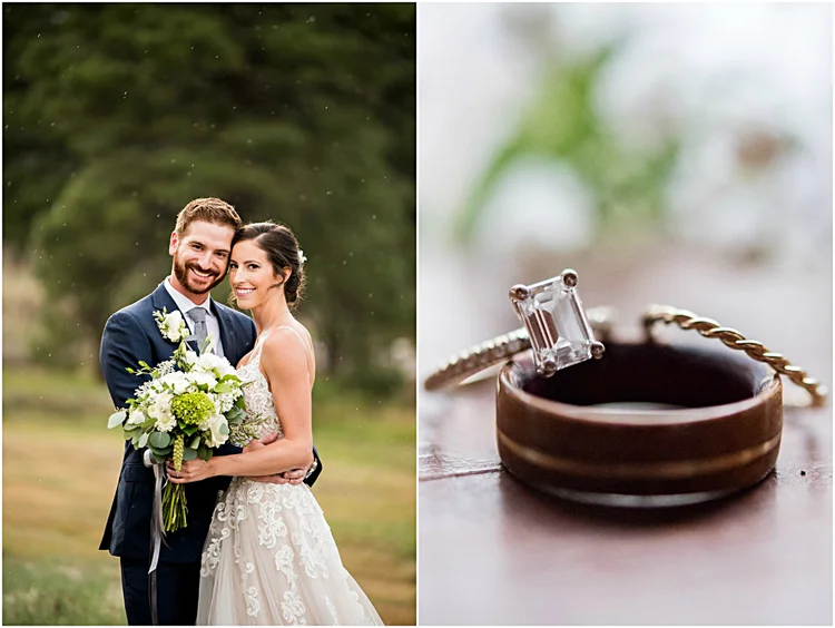 Wedding photography collage by Lauren Cherie Photography in New Mexico