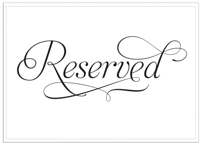Reserved for Brandi