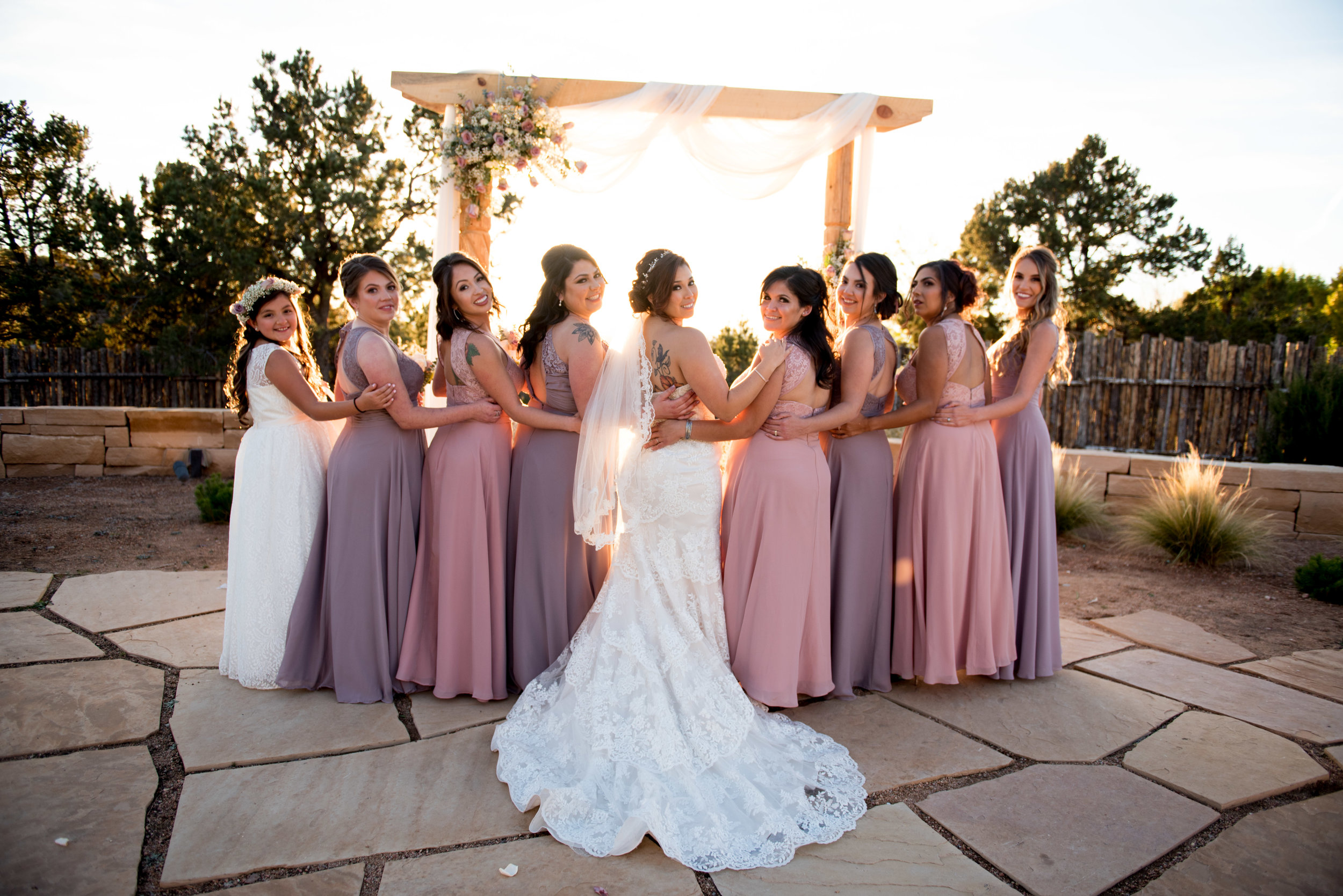 Bridesmaids outfits 