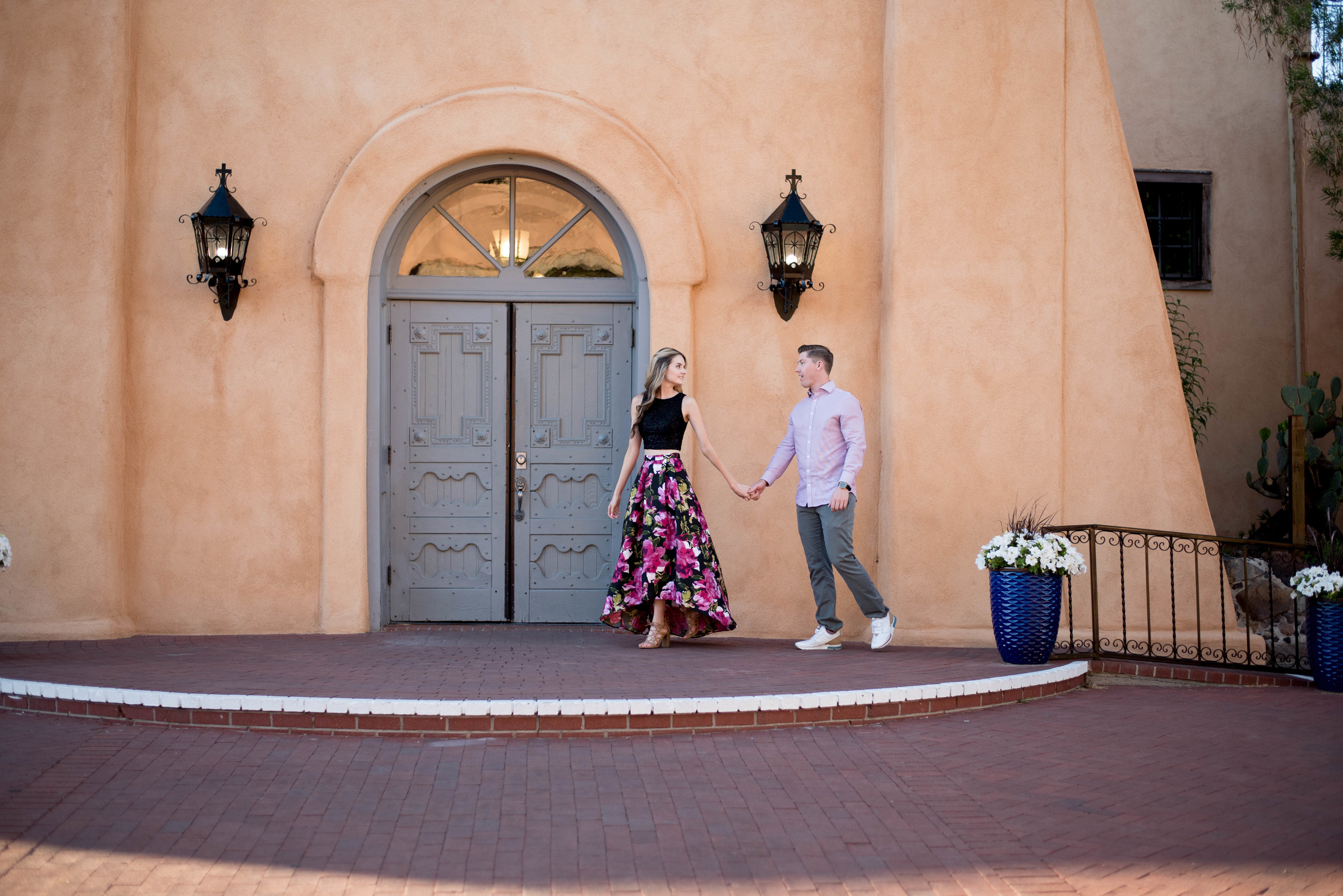 Old Town Engagement Photoshoot 