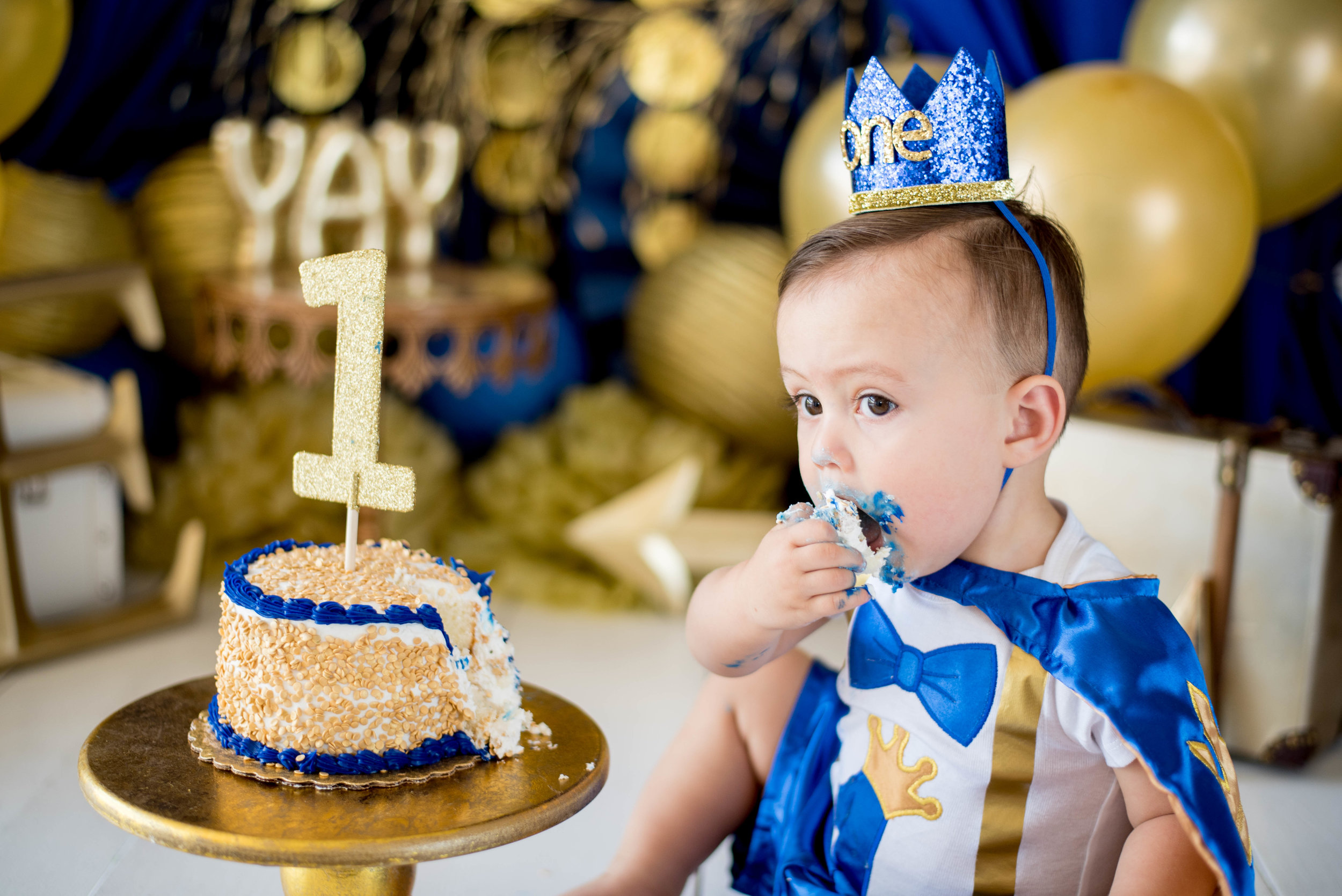 Prince Charming Cake Smash 