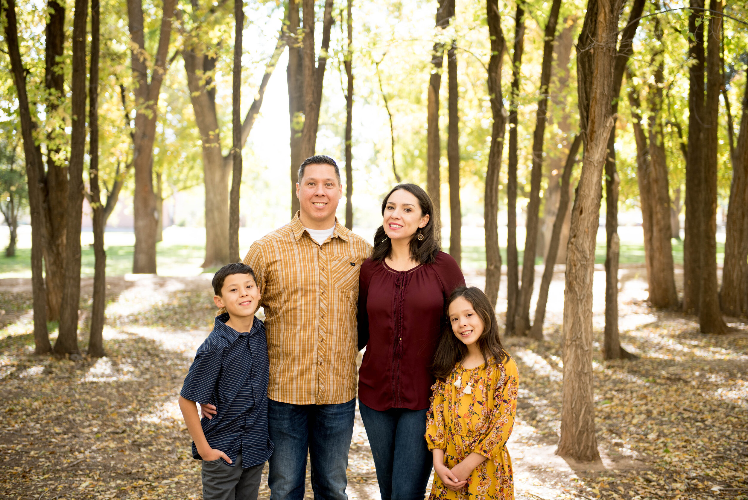 Fall Family Portraits Albuquerque