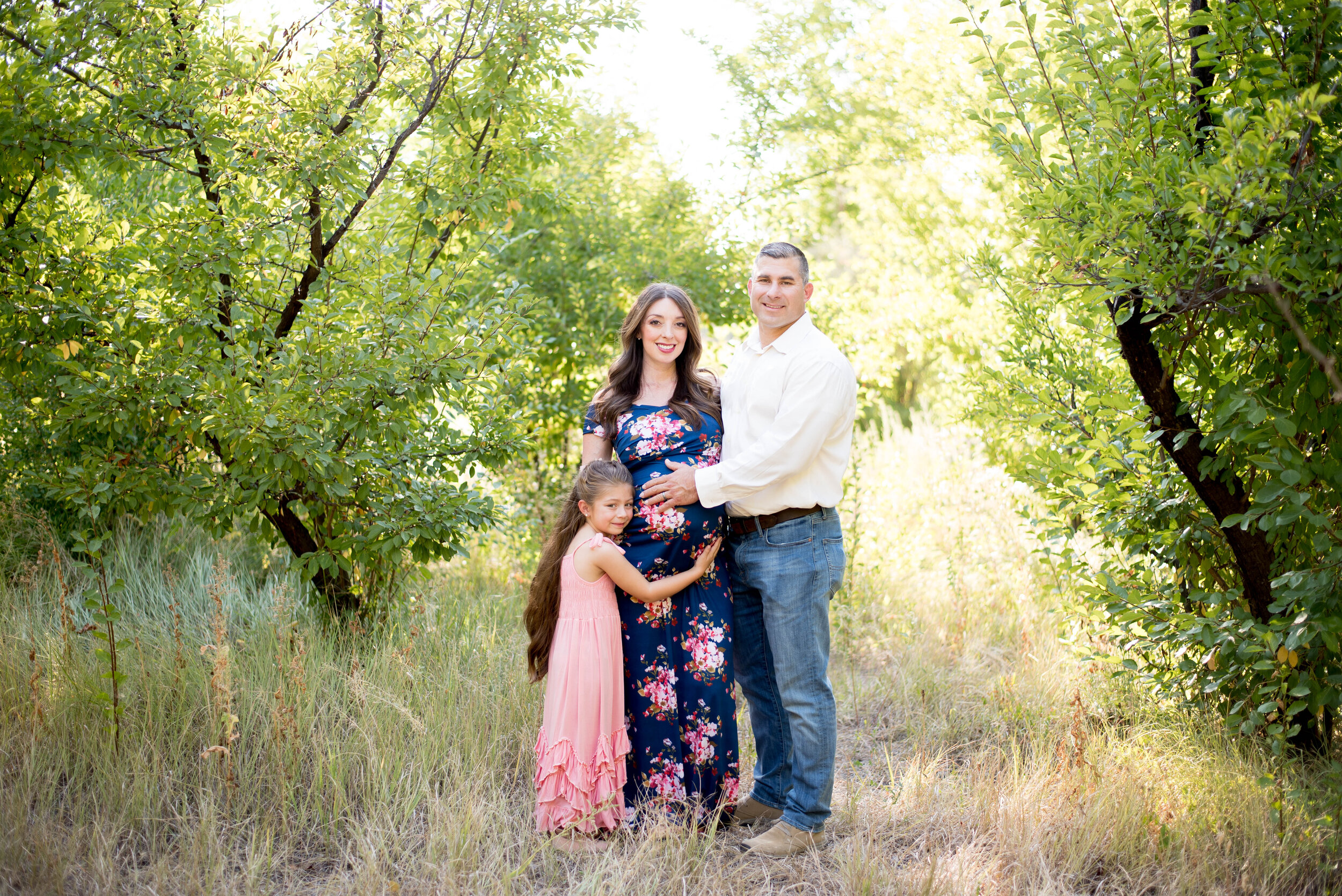 Twin Maternity Photography in Albuquerque