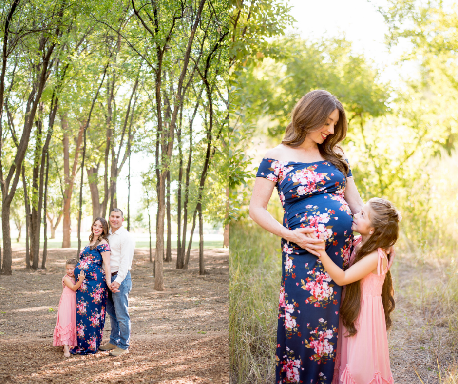 Twin Maternity Photography in Albuquerque