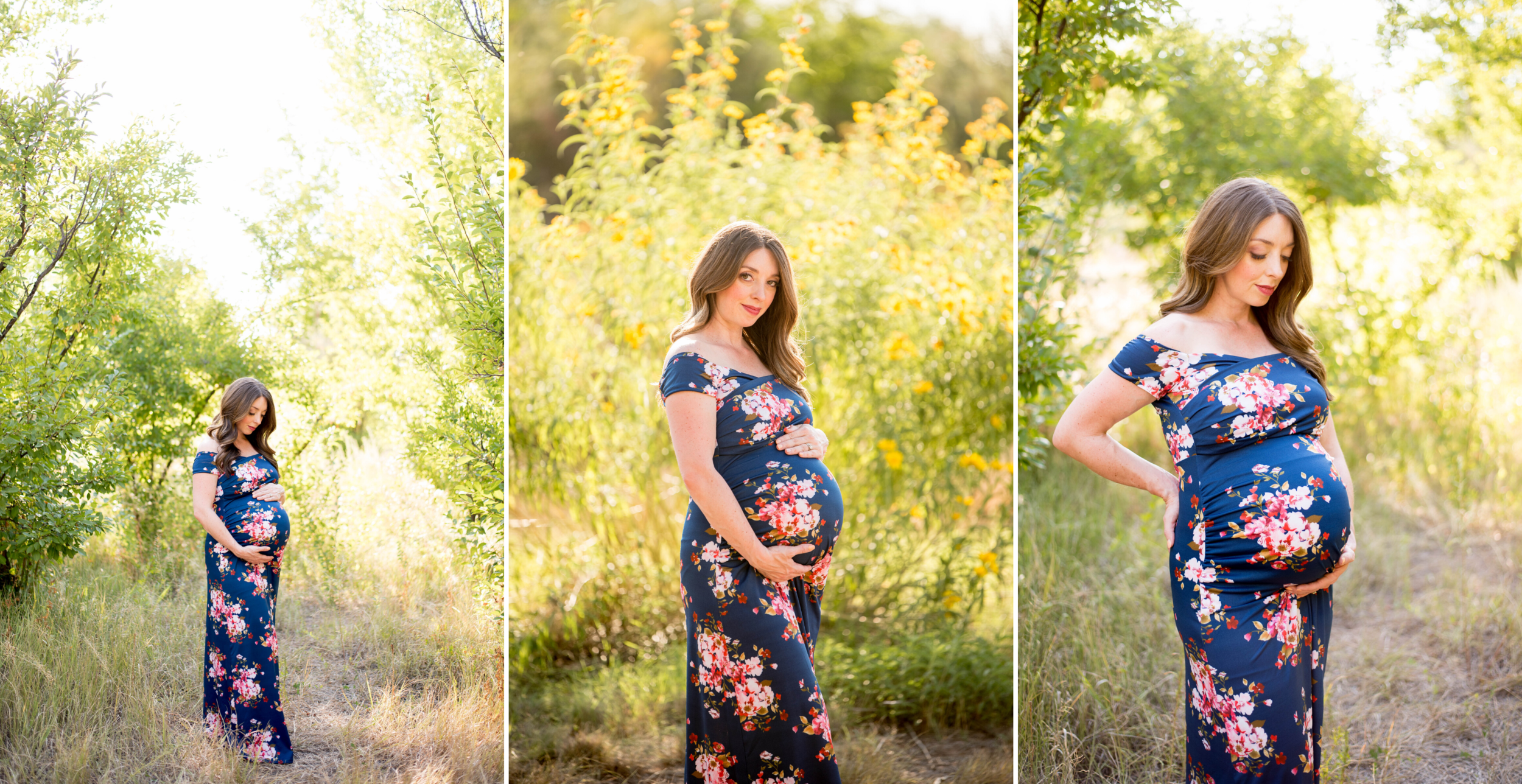 Twin Maternity Photography in Albuquerque