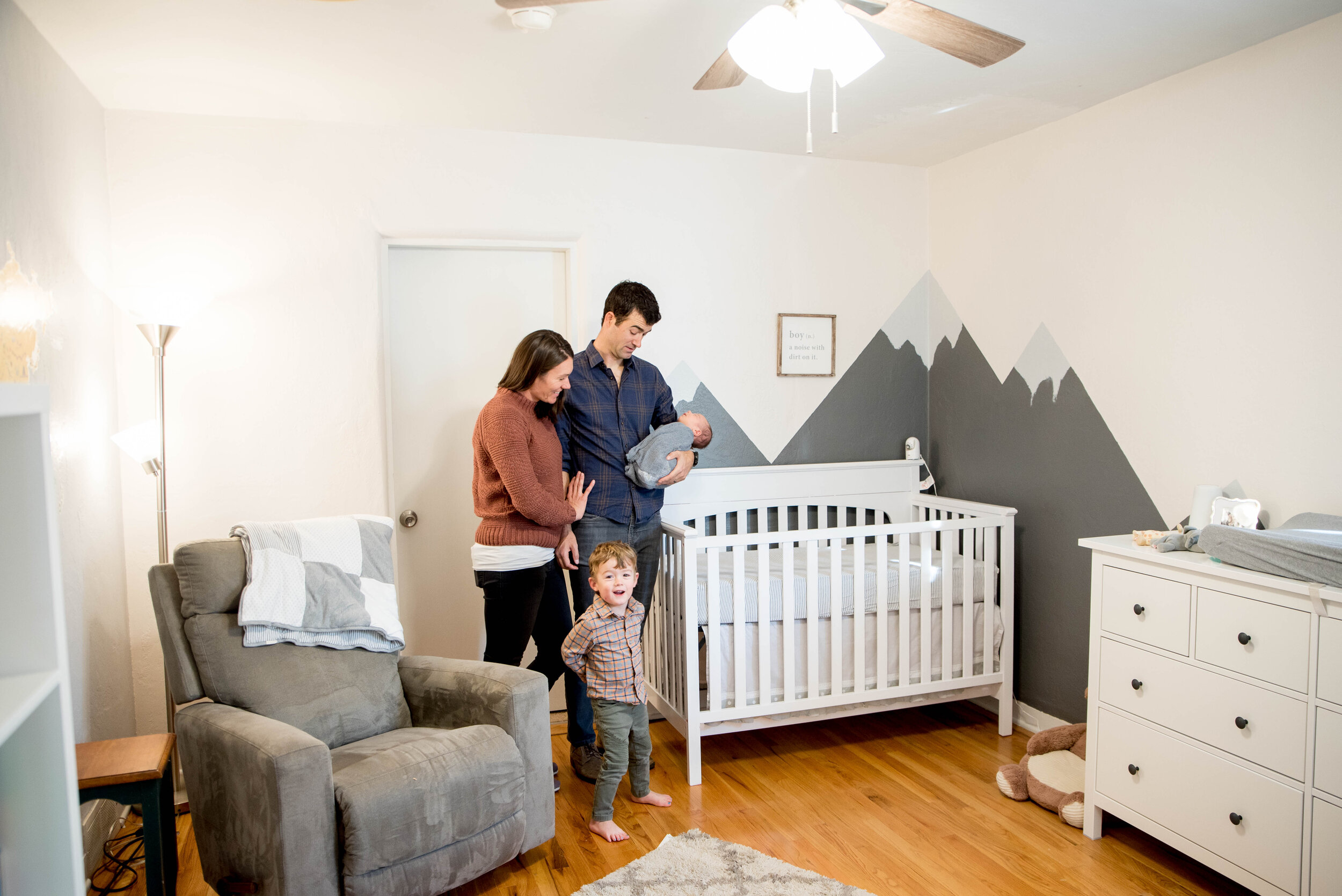 in home newborn lifestyle photography new mexico