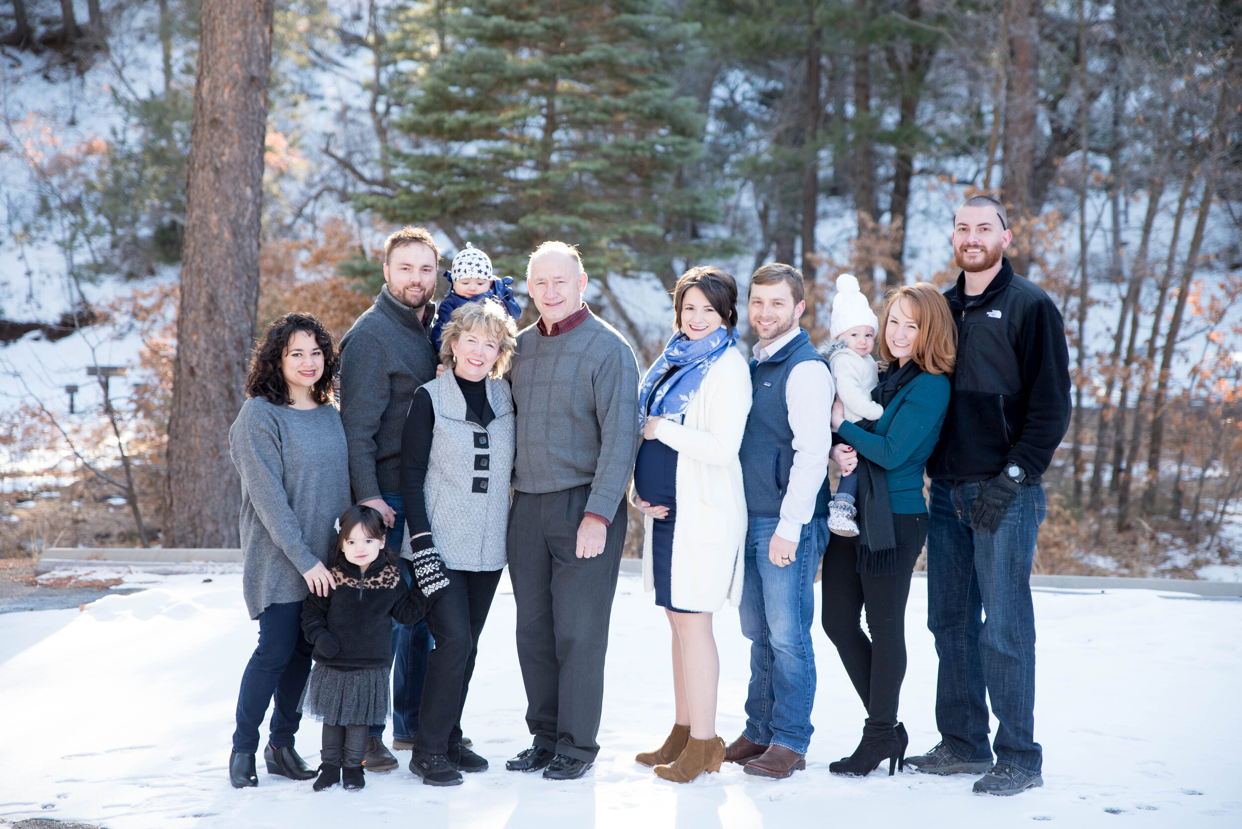 winter family photography albuquerque nm