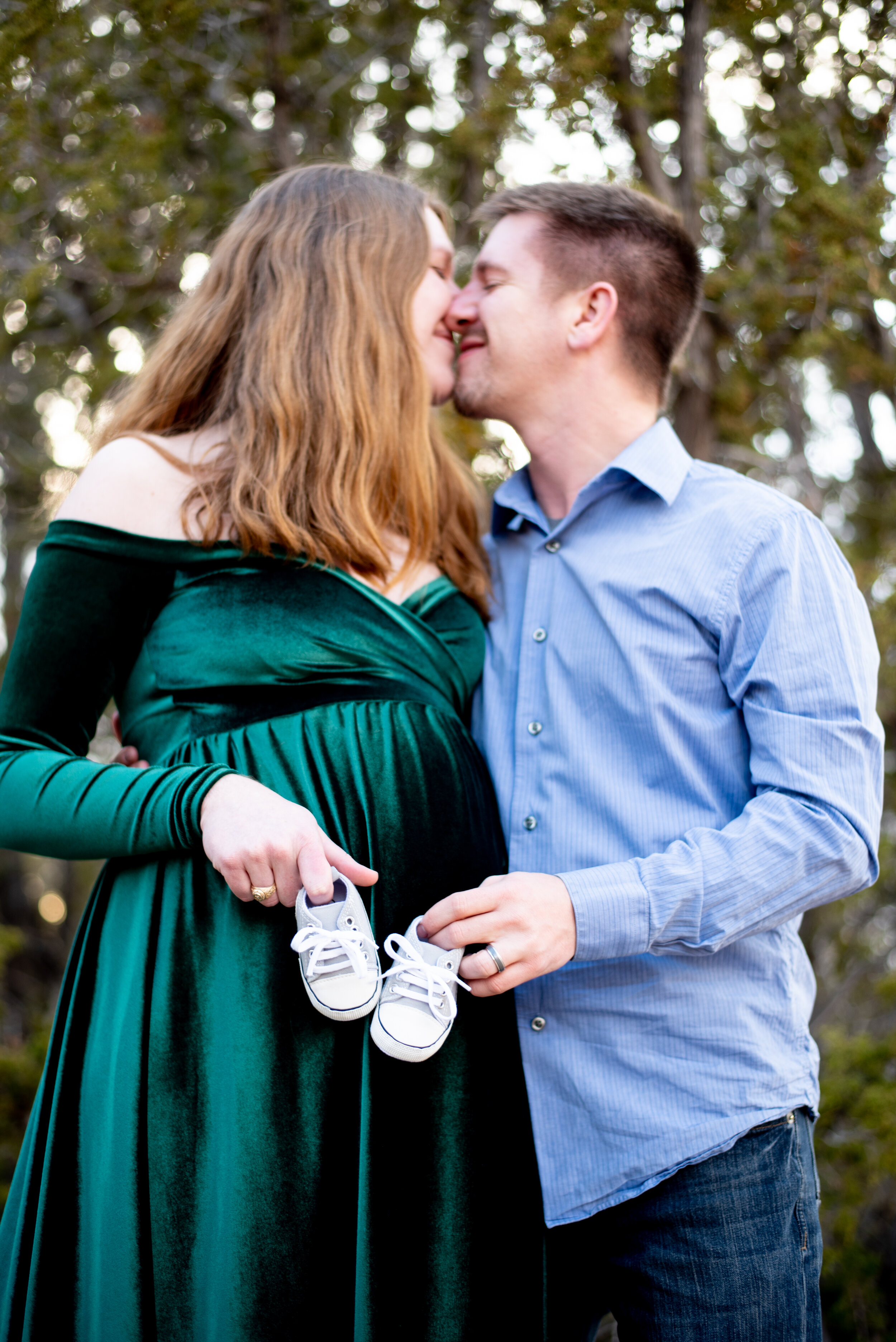 maternity photo session albuquerque nm