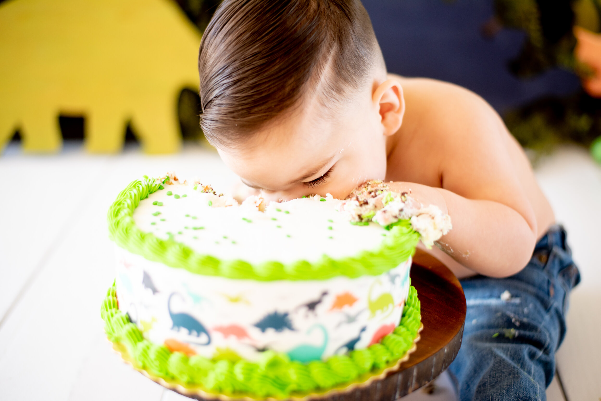 cake smash photographer albuquerque