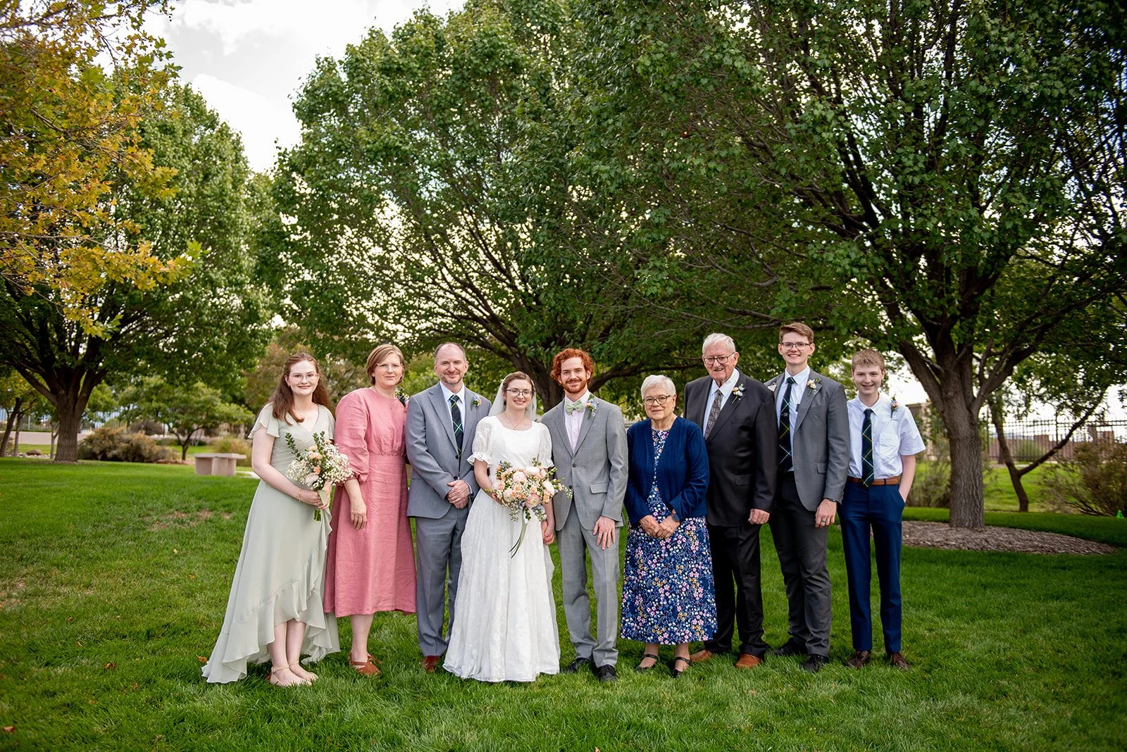 New Mexico Wedding Family Photos