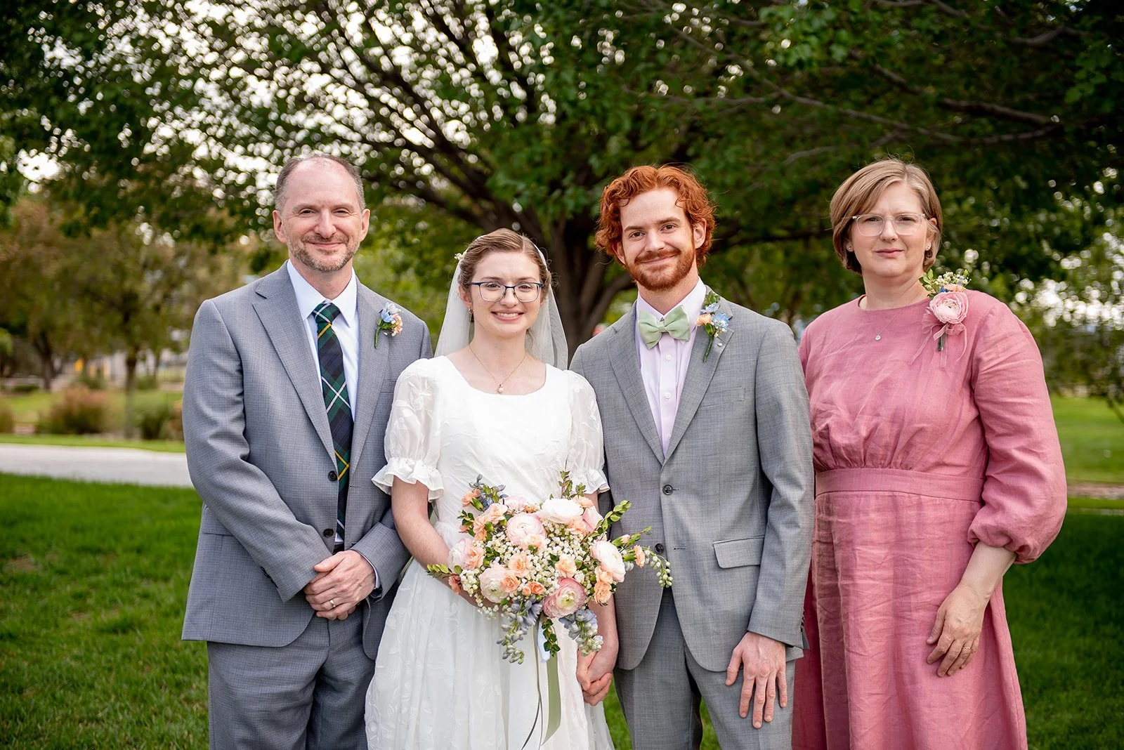 Temple Wedding Family Photography