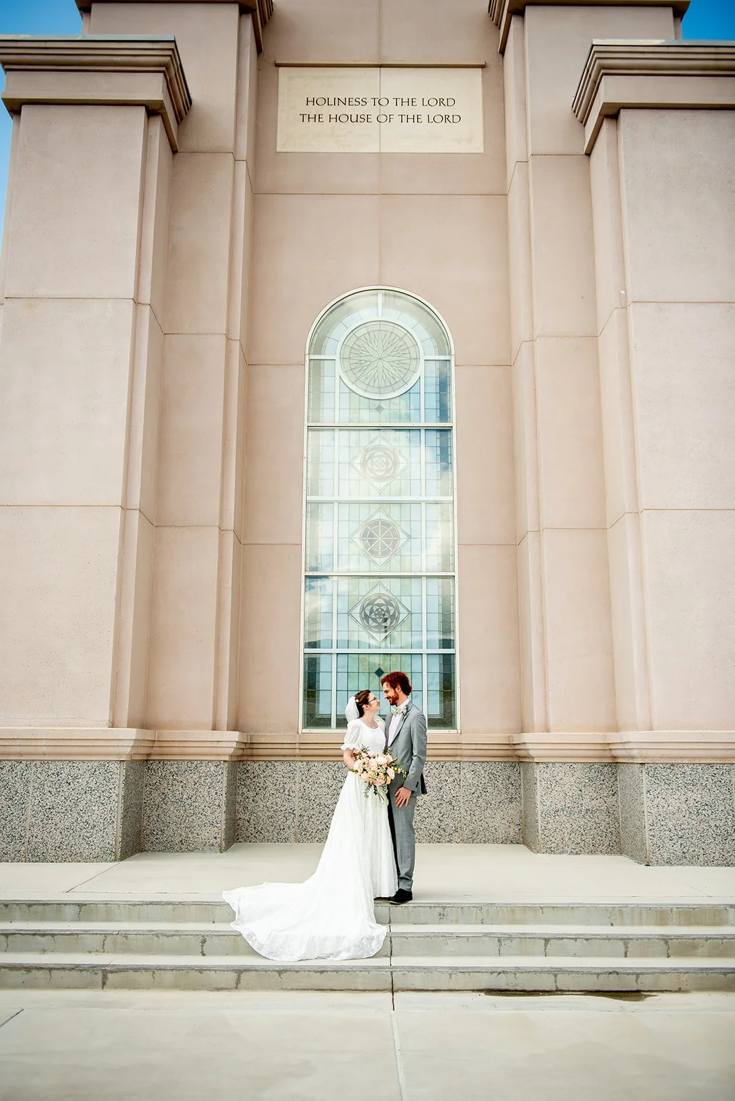 New Mexico Temple Bridal Portraits