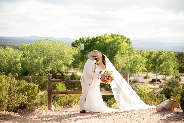 Wedding portrait from Lauren Cherie Photography’s New Mexico wedding portfolio