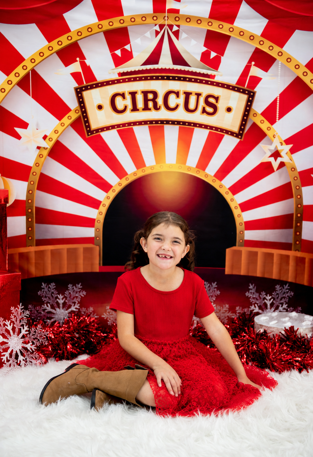 Festive Circus Girl in Red.png