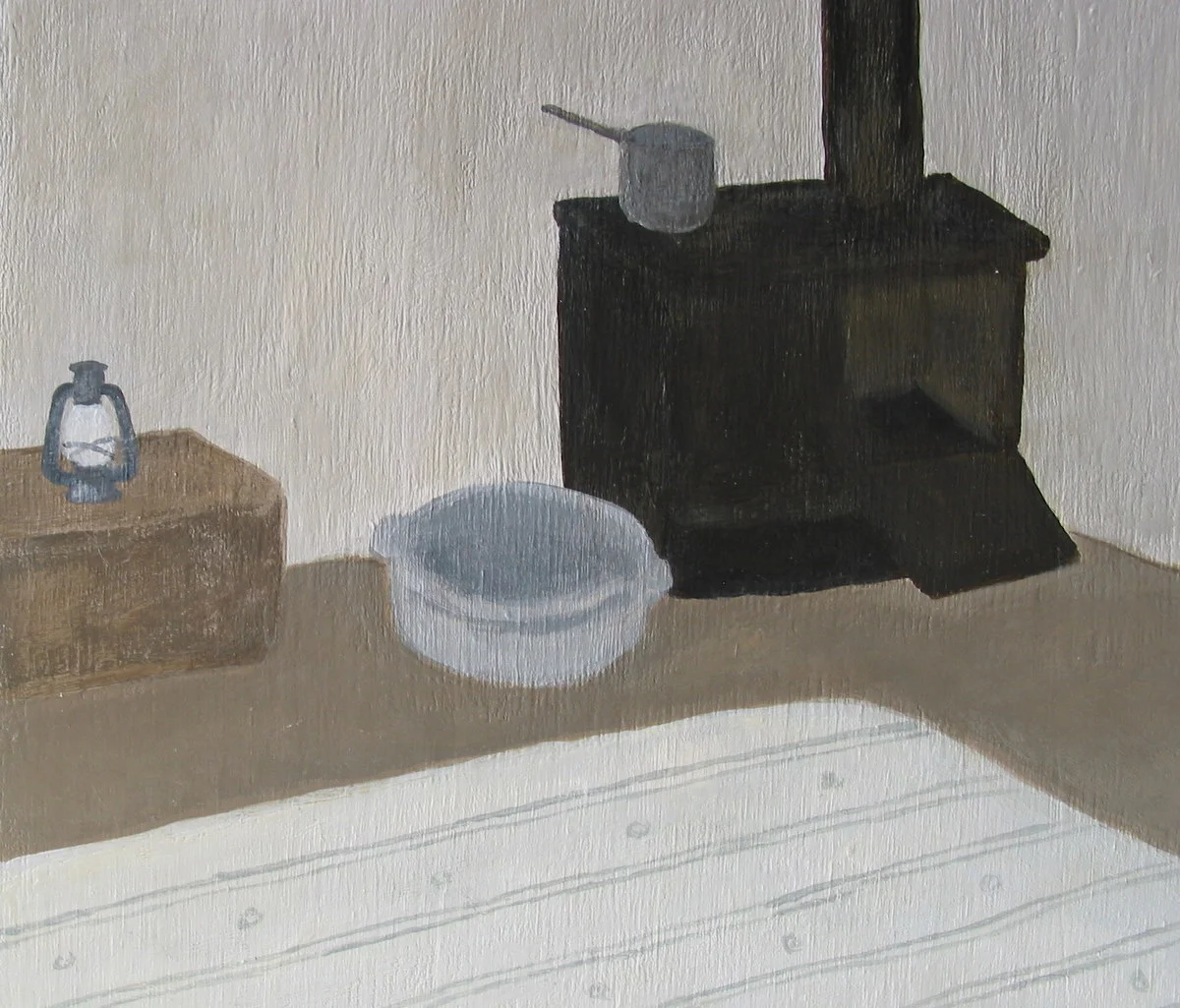  Close up of "Worldly Possessions".    