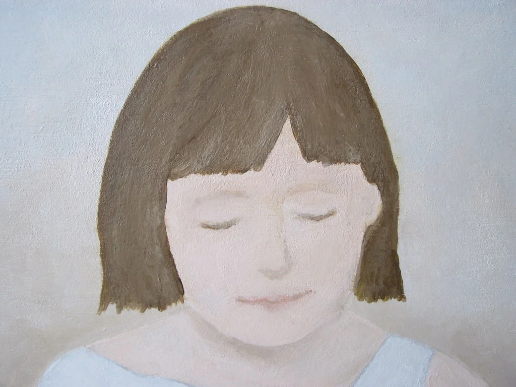  Close up of Ruthie in "Ruthie's Red".&nbsp;    