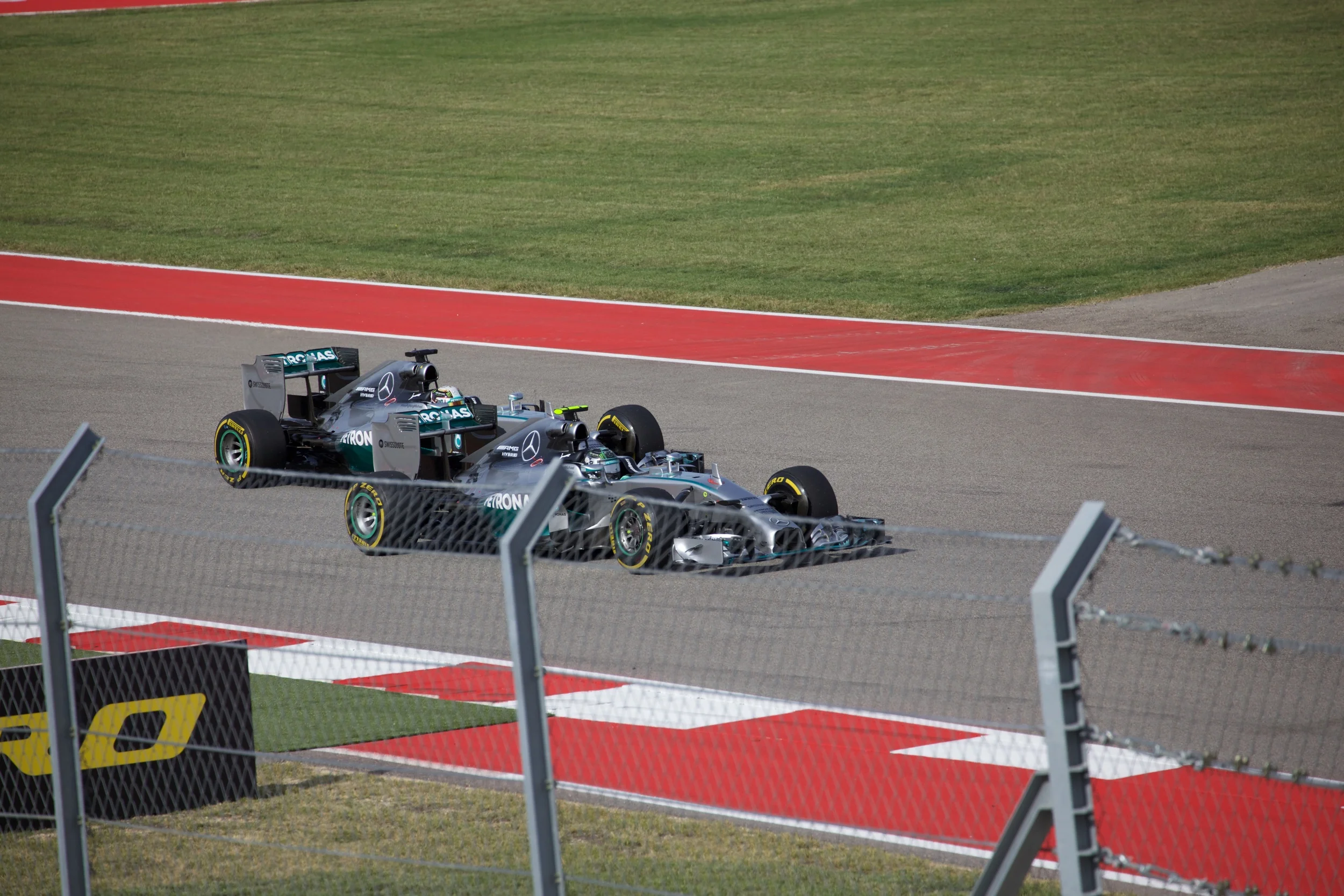 Race photos from F1 USGP at Circuit of the Americas